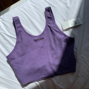 ADIDAS Cropped Tank Top/Sports Bra